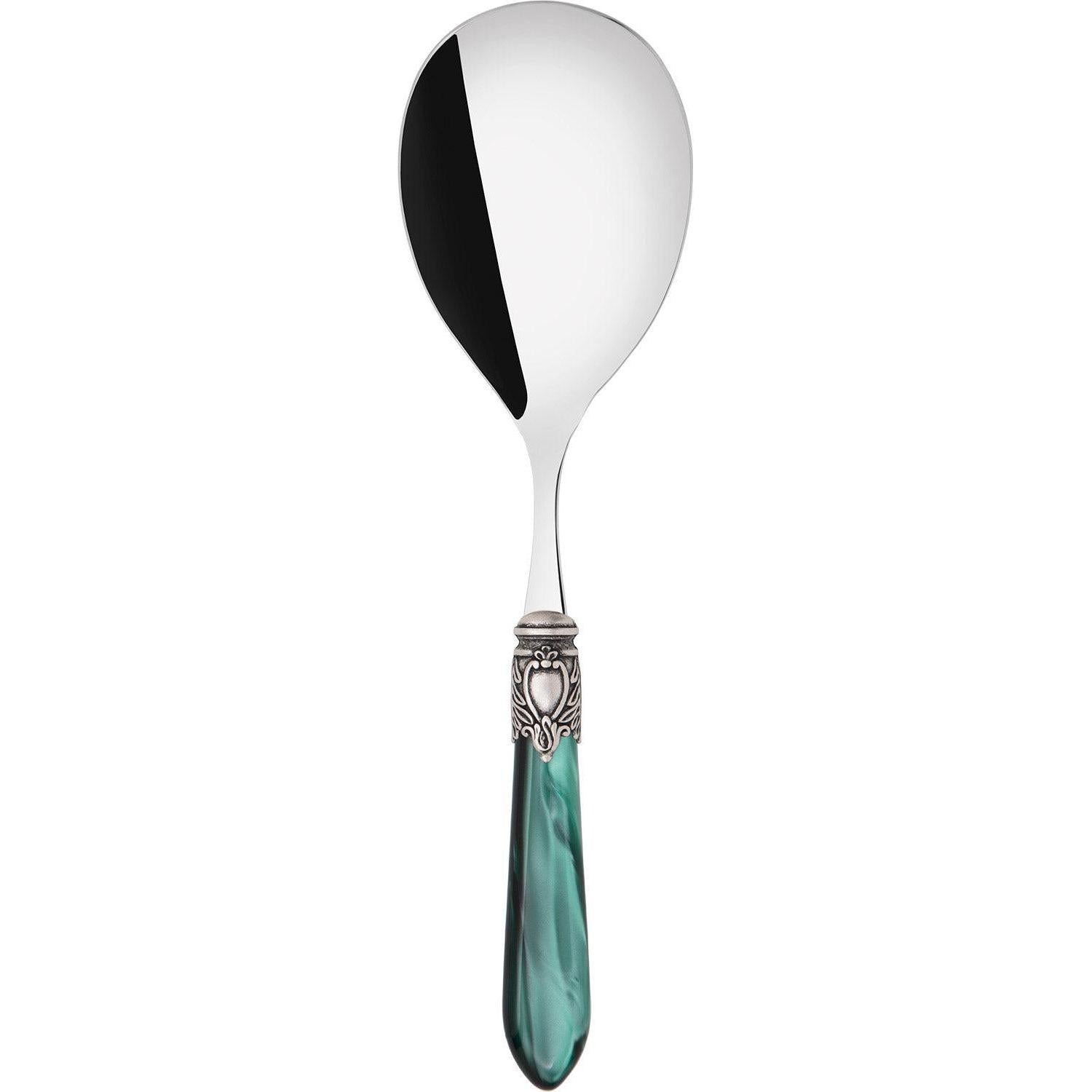 Oxford Antique Rice Casserole Serving Spoon - GREEN