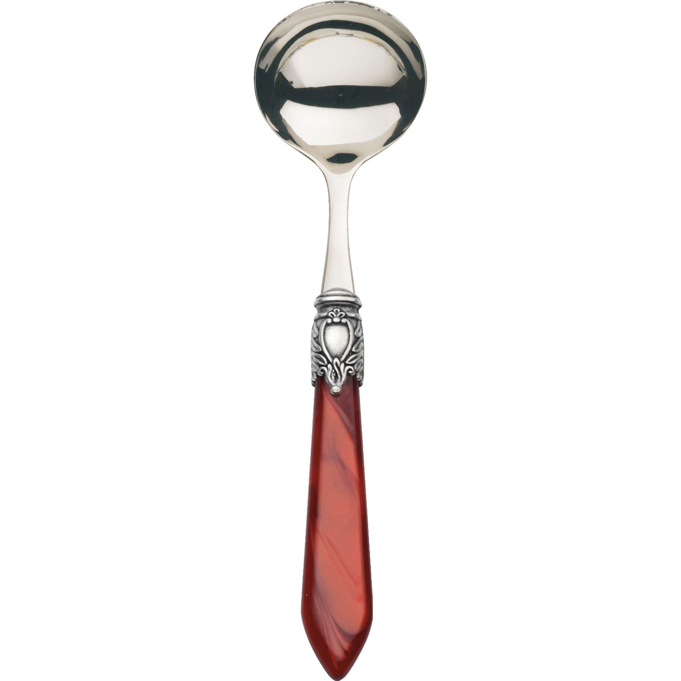 Oxford Antique Sauce Spoon Burgundy