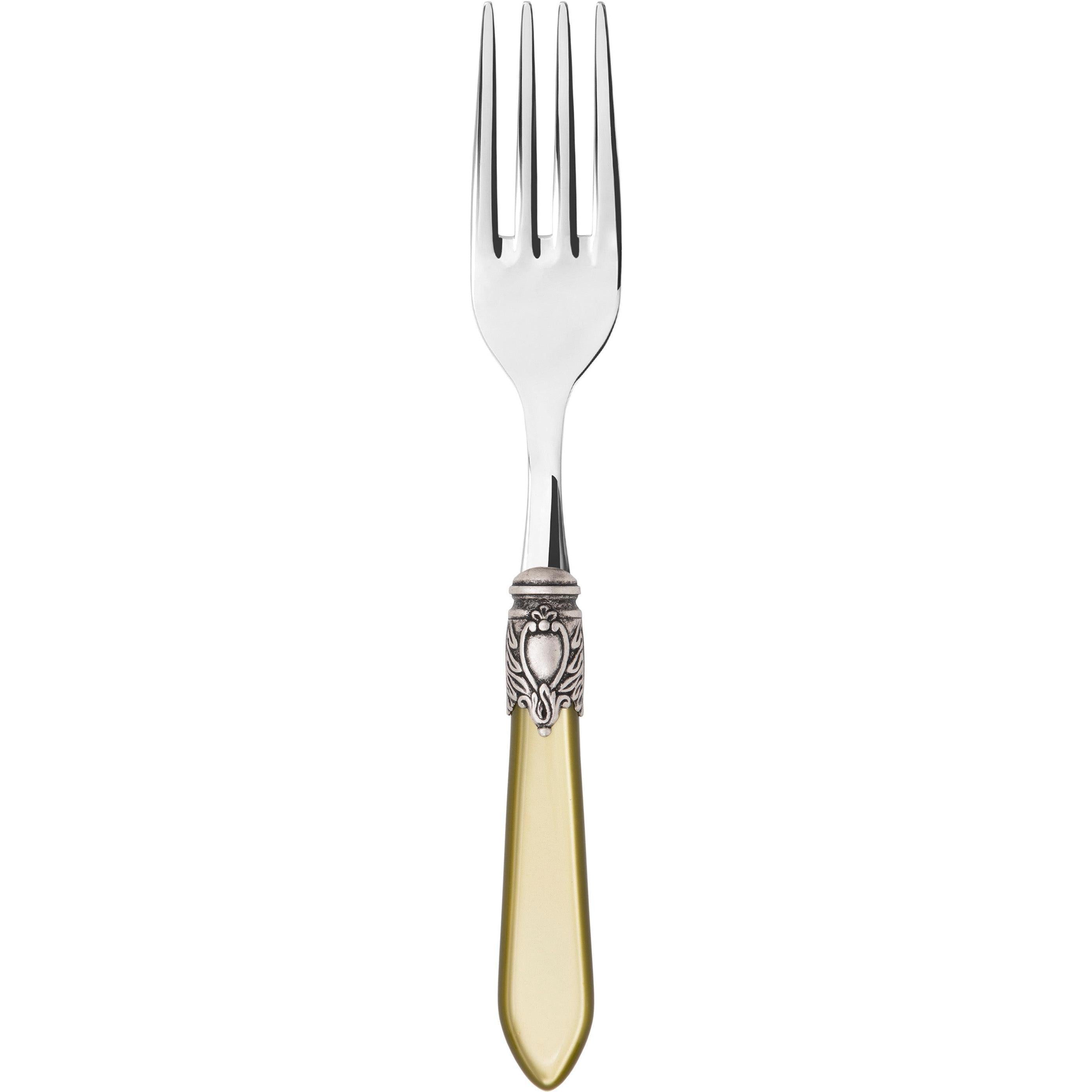 Oxford Antique Serving Fork - Chartreuse Green