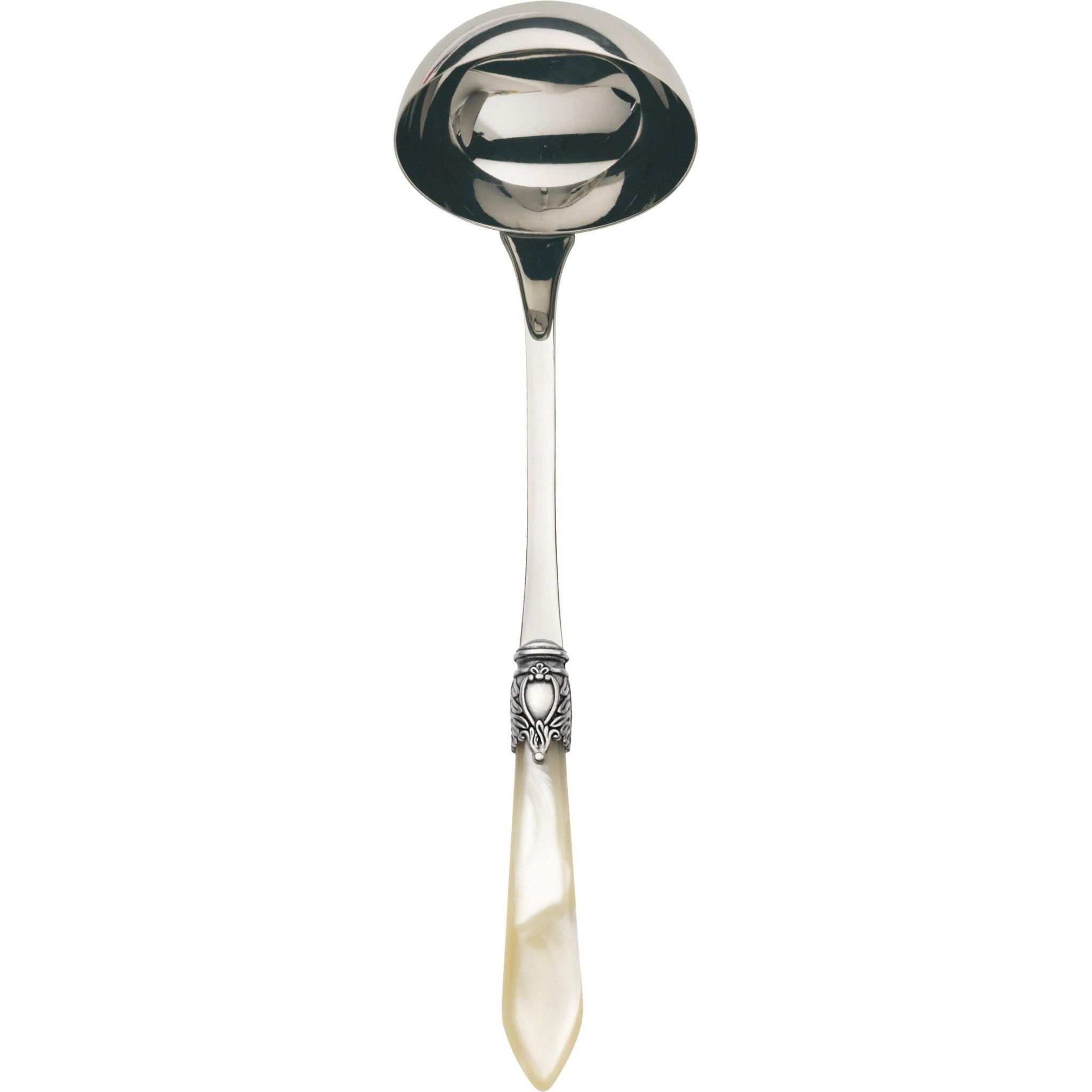 Oxford Antique Soup Ladle Ivory-Casa Bugatti USA
