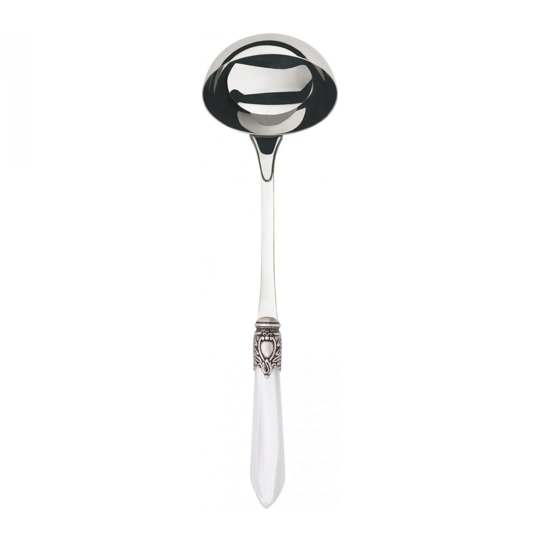 Oxford Antique Soup Ladle white
