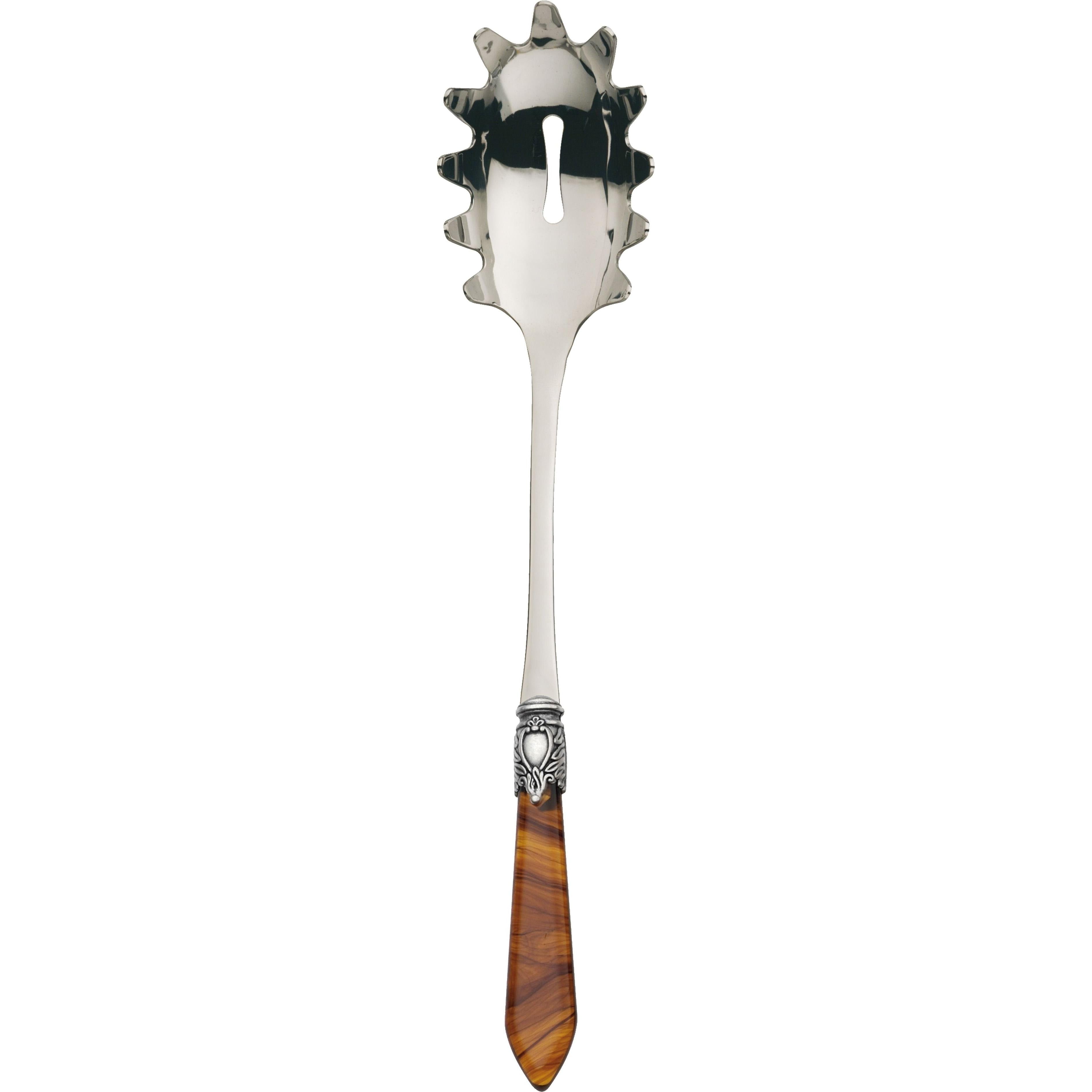 Oxford Antique Spaghetti Spoon Tortoise Shell-Casa Bugatti USA