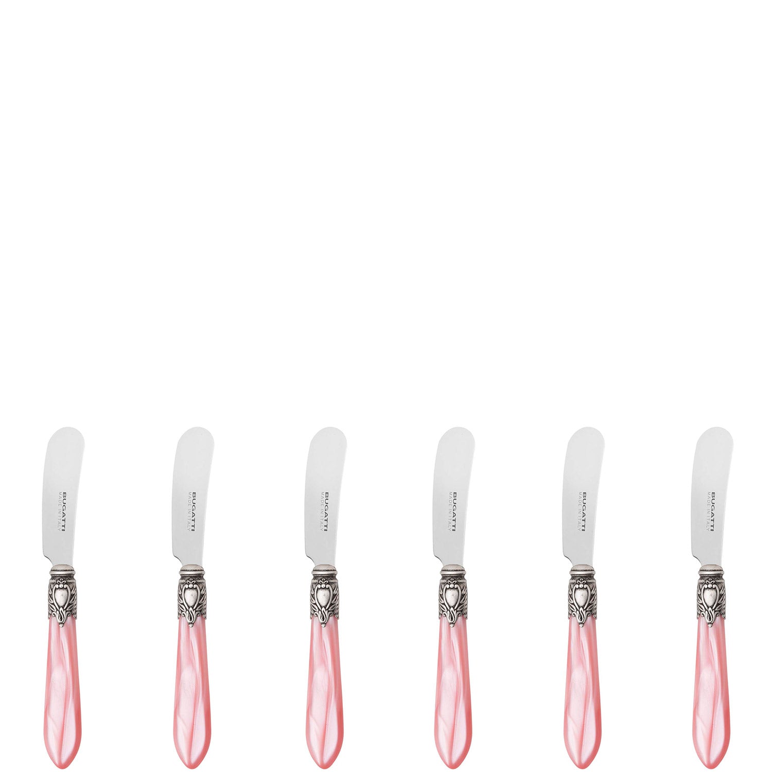 Oxford Antique Butter Knives Set Pink