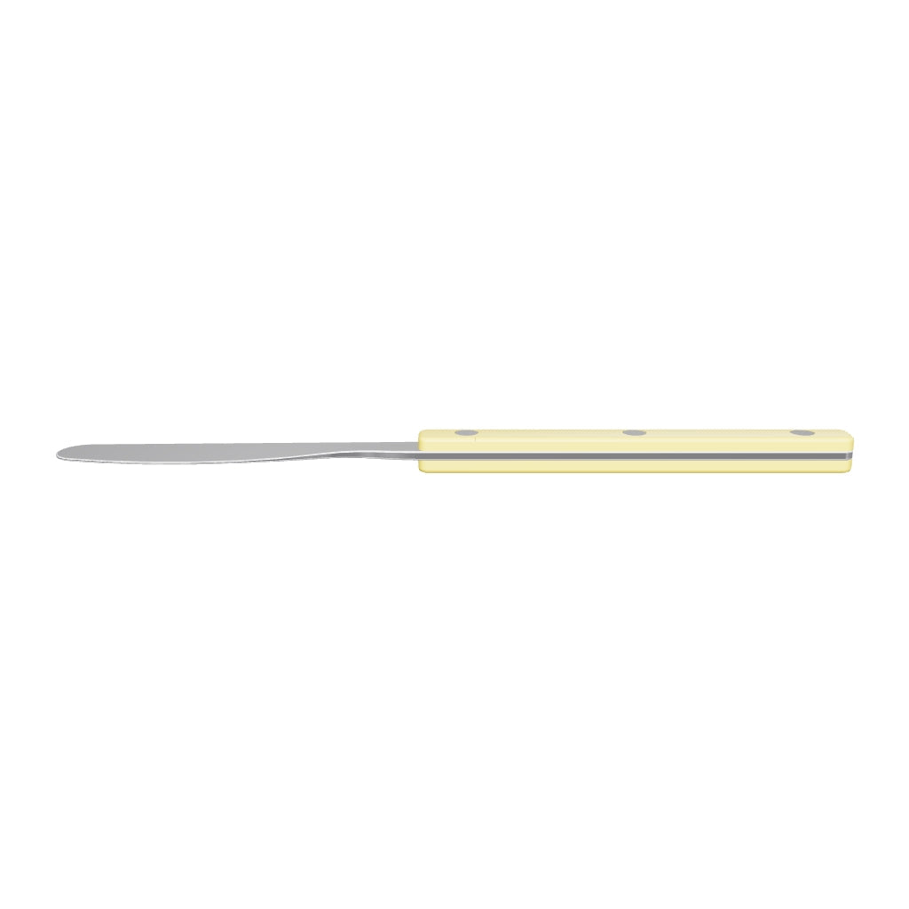 Allegra Butter Knife Set - Bright Yellow, 3D model from the factory drawing