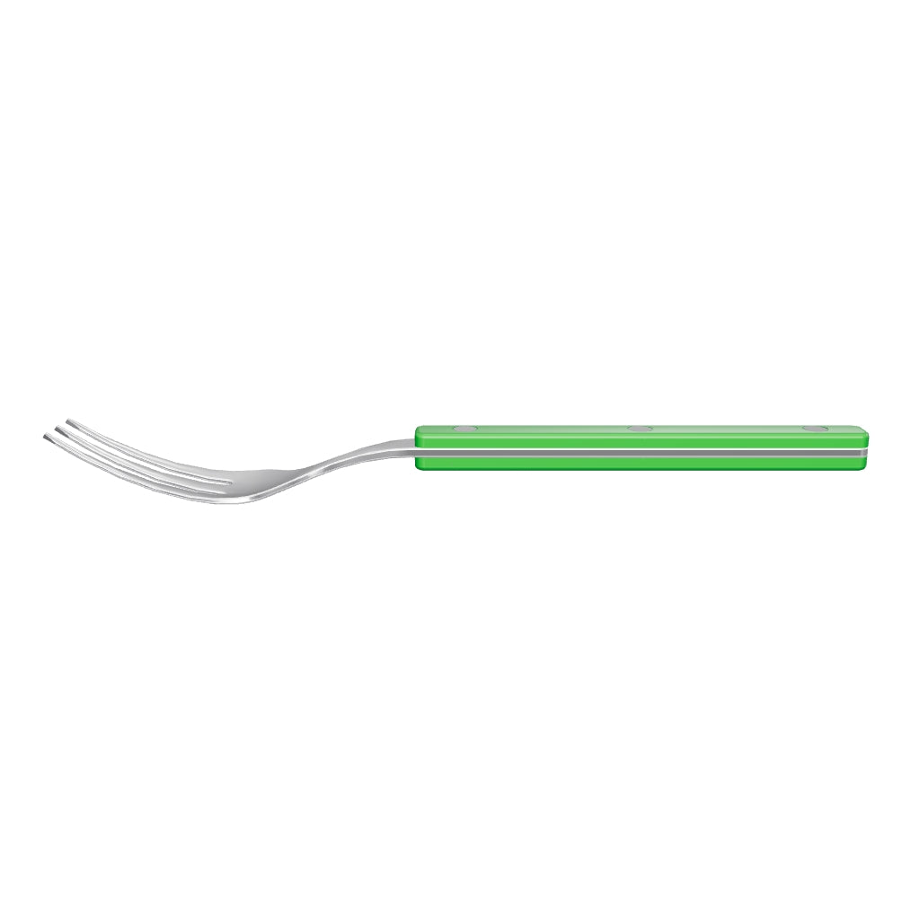 Allegra Cocktail / Cake Fork Set - Green, 3D model from the factory drawing