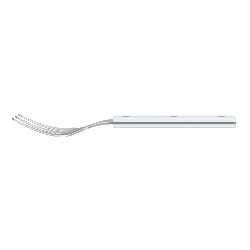 Allegra Cocktail / Cake Fork Set acqua - Aqua Marina, 3D model from the factory drawing
