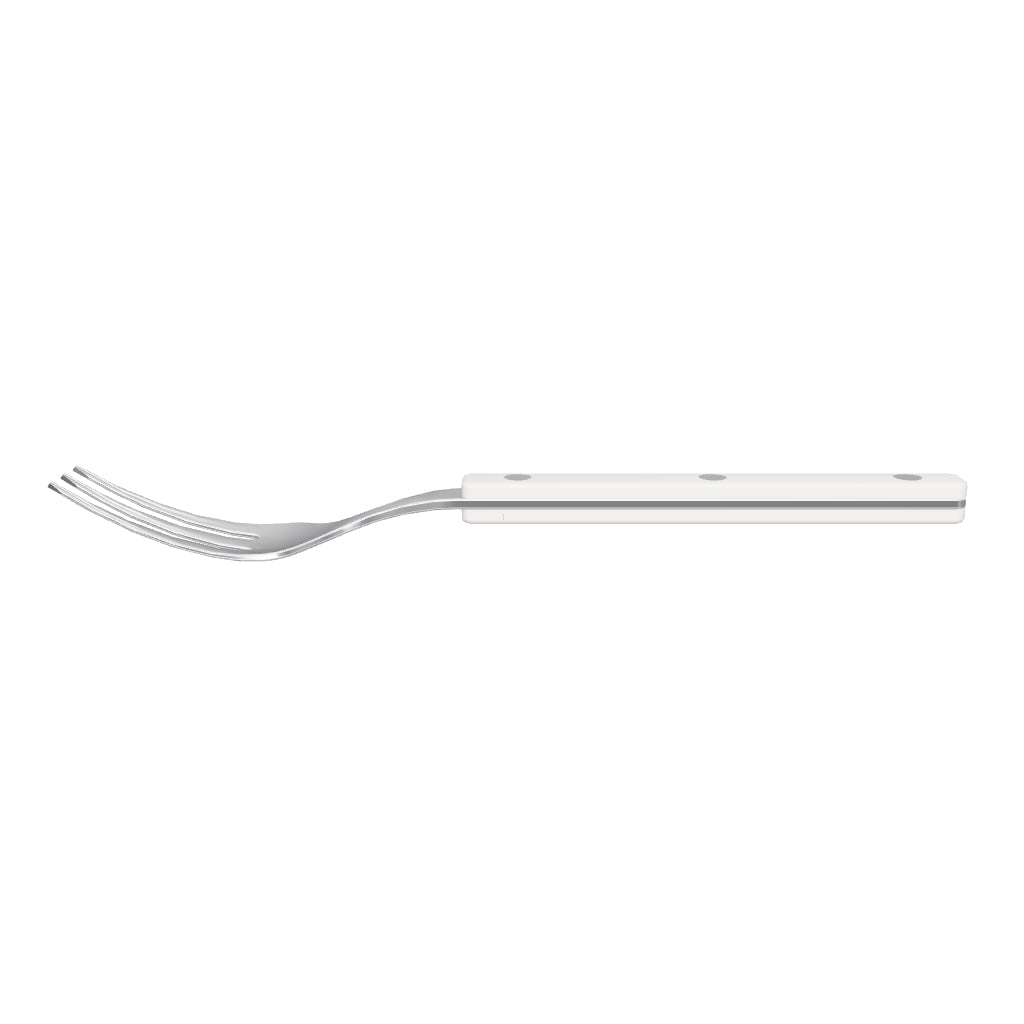 Allegra Cocktail / Cake Fork Set - Ivory, 3D model from the factory drawing