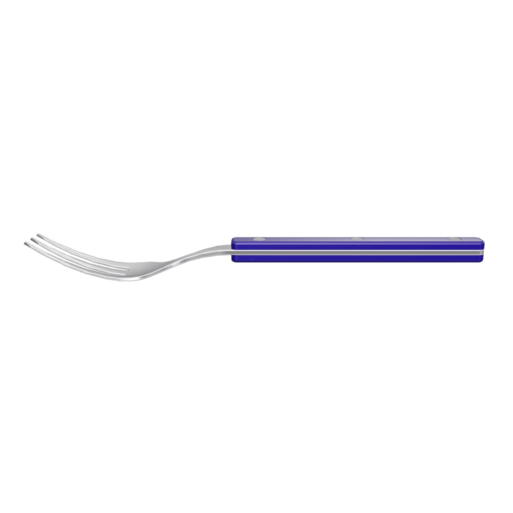 Allegra Cocktail / Cake Fork Set - Blueberry, 3D model from the factory drawing