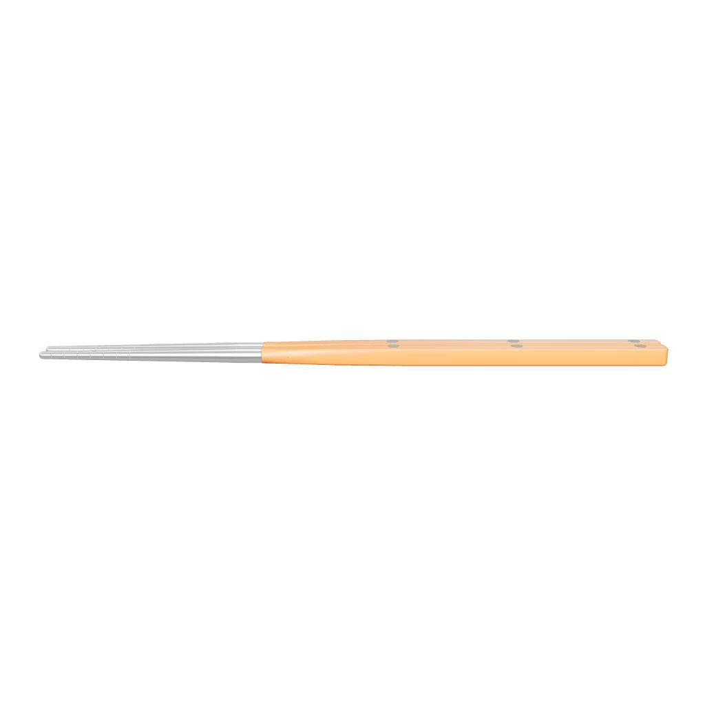 Allegra Chopsticks pair - Orange, 3D model from the factory drawing