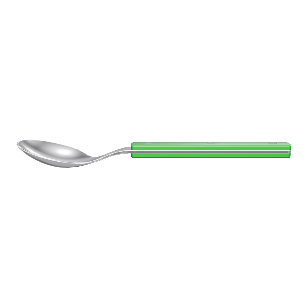 Allegra Coffee Spoon Set - Green, 3D model of one spoon from the factory drawing
