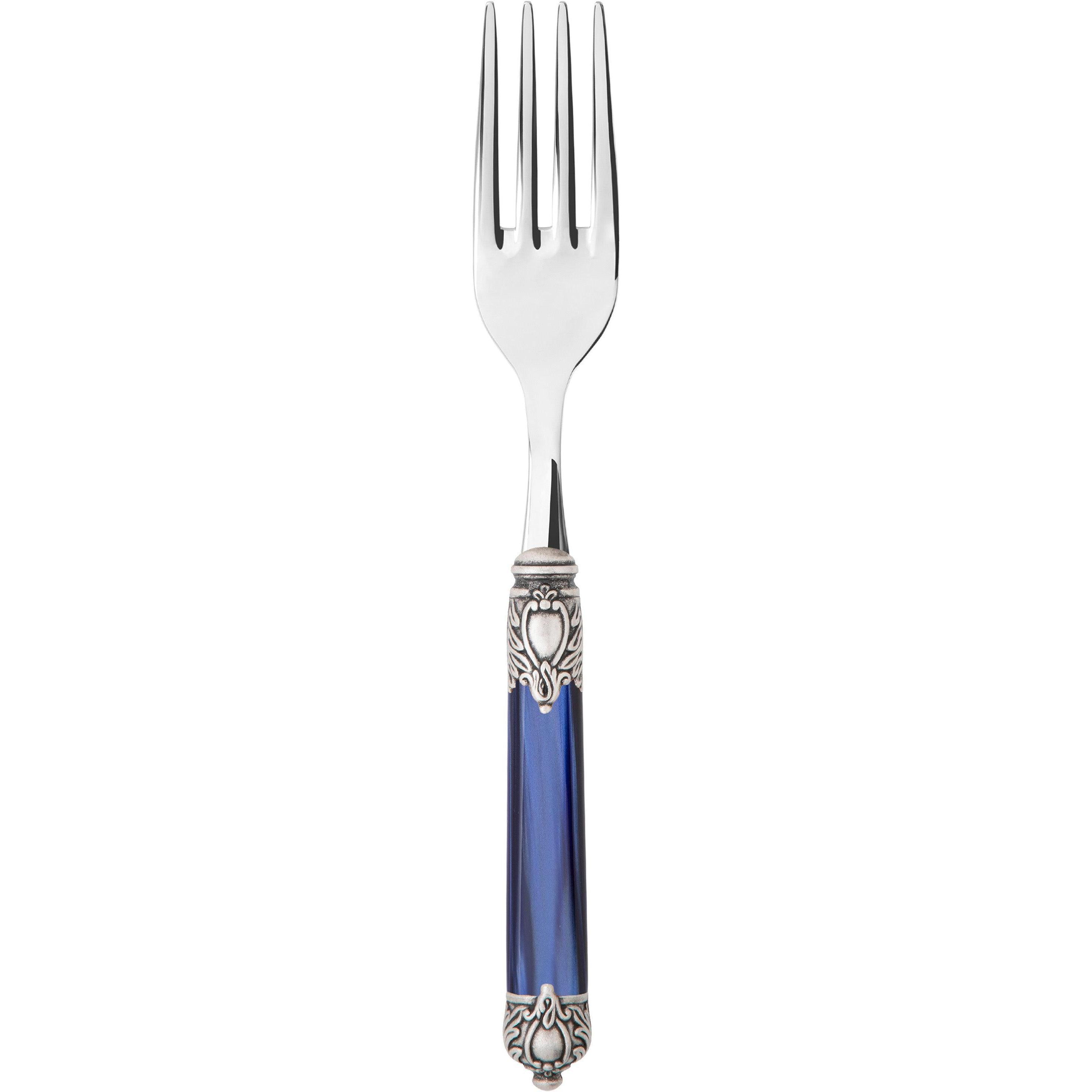 Rinascimento Antique Serving Fork - Royal Blue