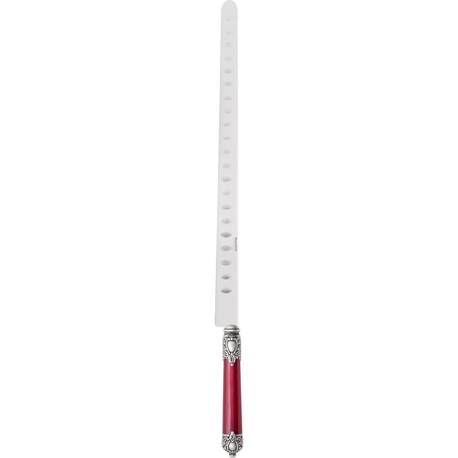 Rinascimento Antique Salmon Knife - Burgundy