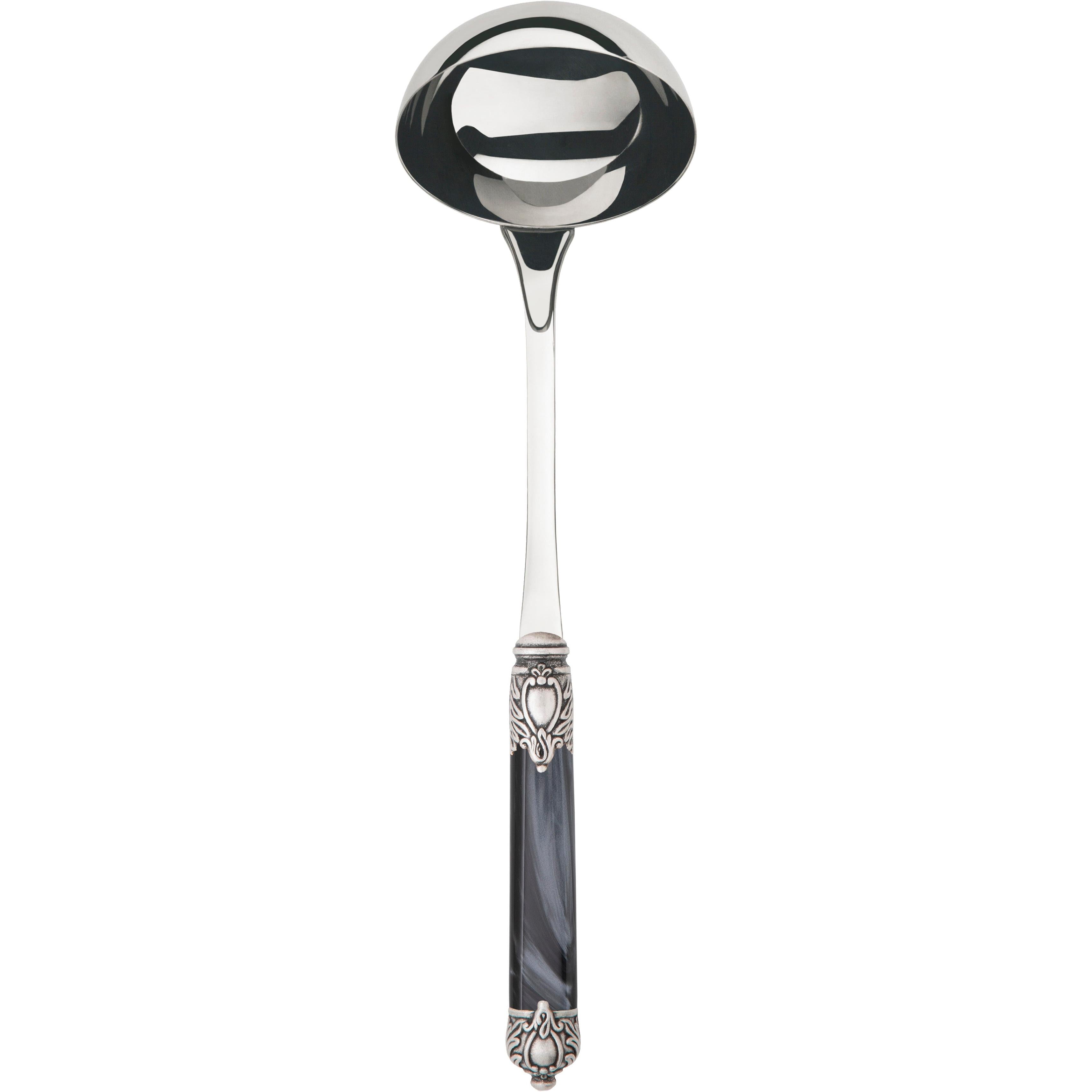 Rinascimento Antique Soup Ladle - Charcoal