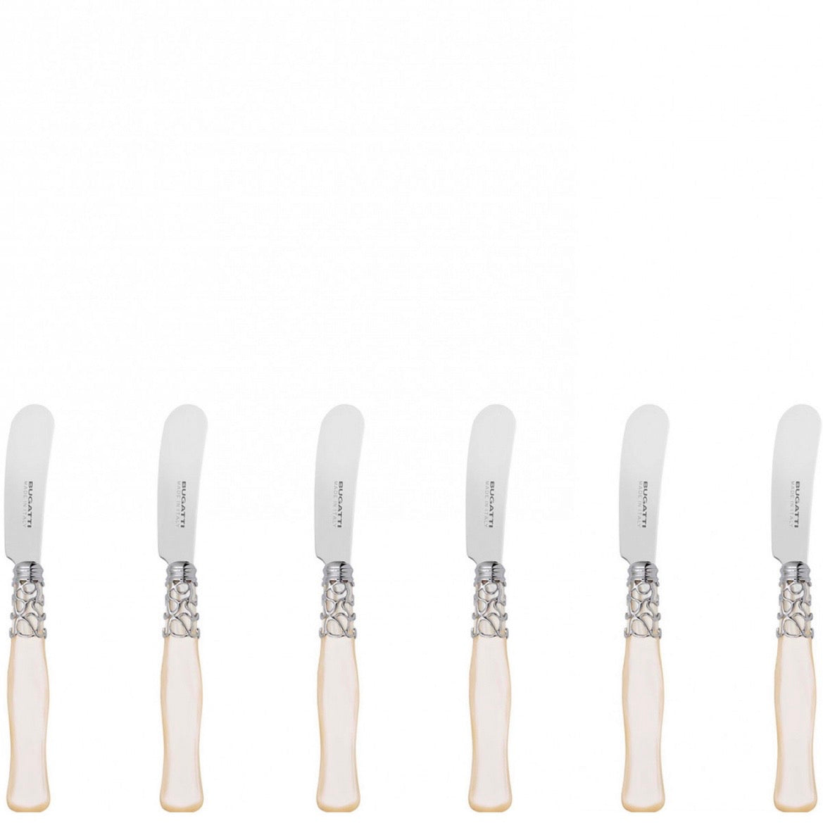 Selene Spreader / Butter Knife Set - Ivory