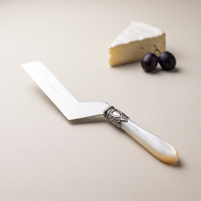 Casa Bugatti cheese knife, studio photograph
