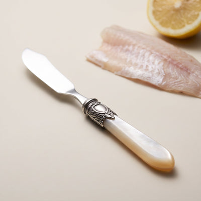 Casa Bugatti fish knife, studio photograph