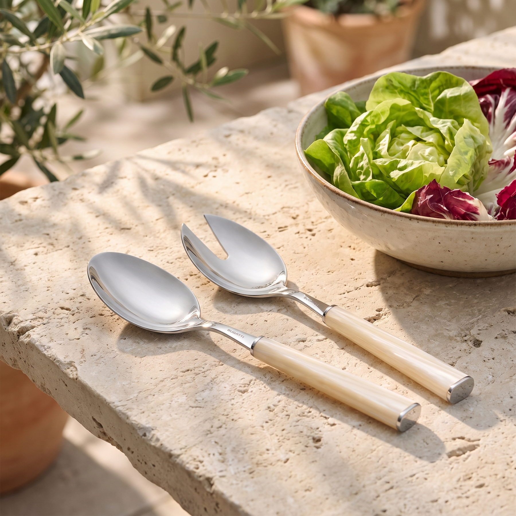 2 Piece Salad Servers