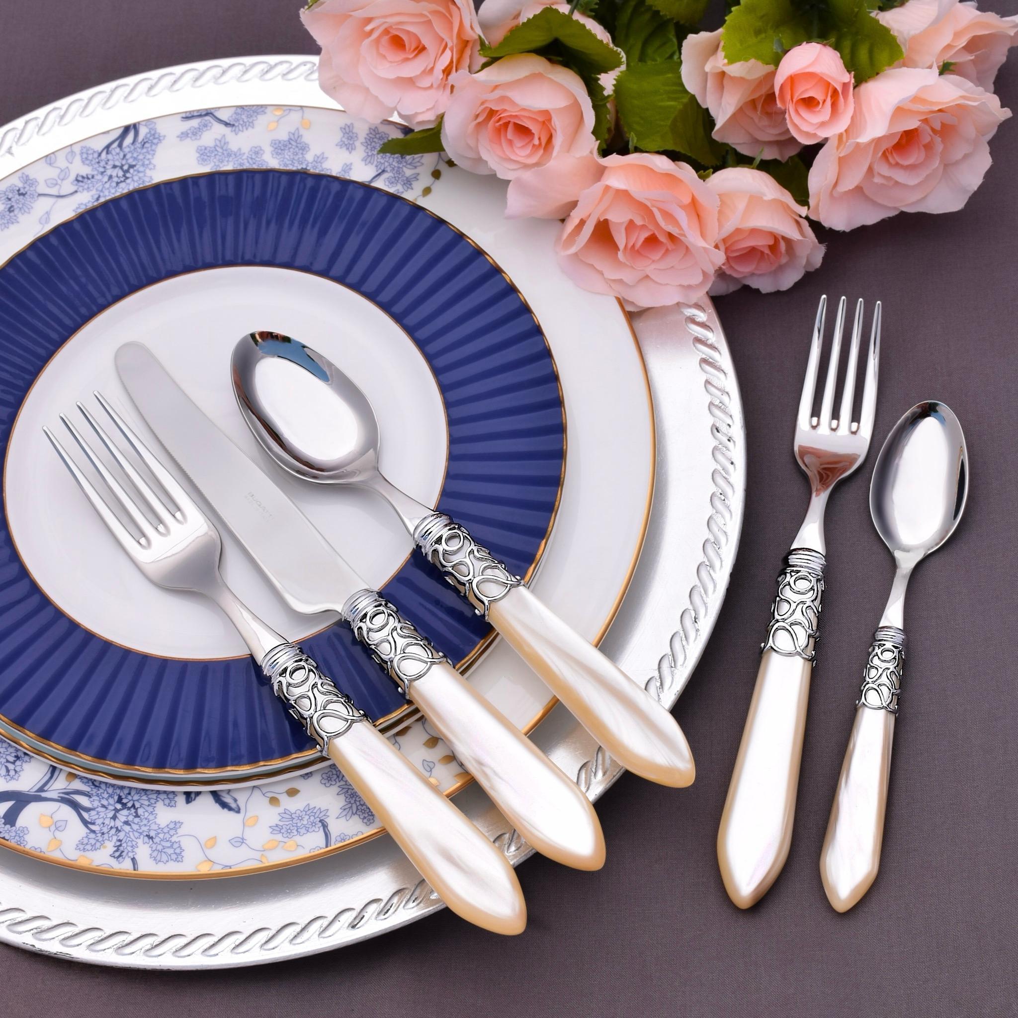 x Melodia 5 Piece Place Settings - Casa Bugatti USA