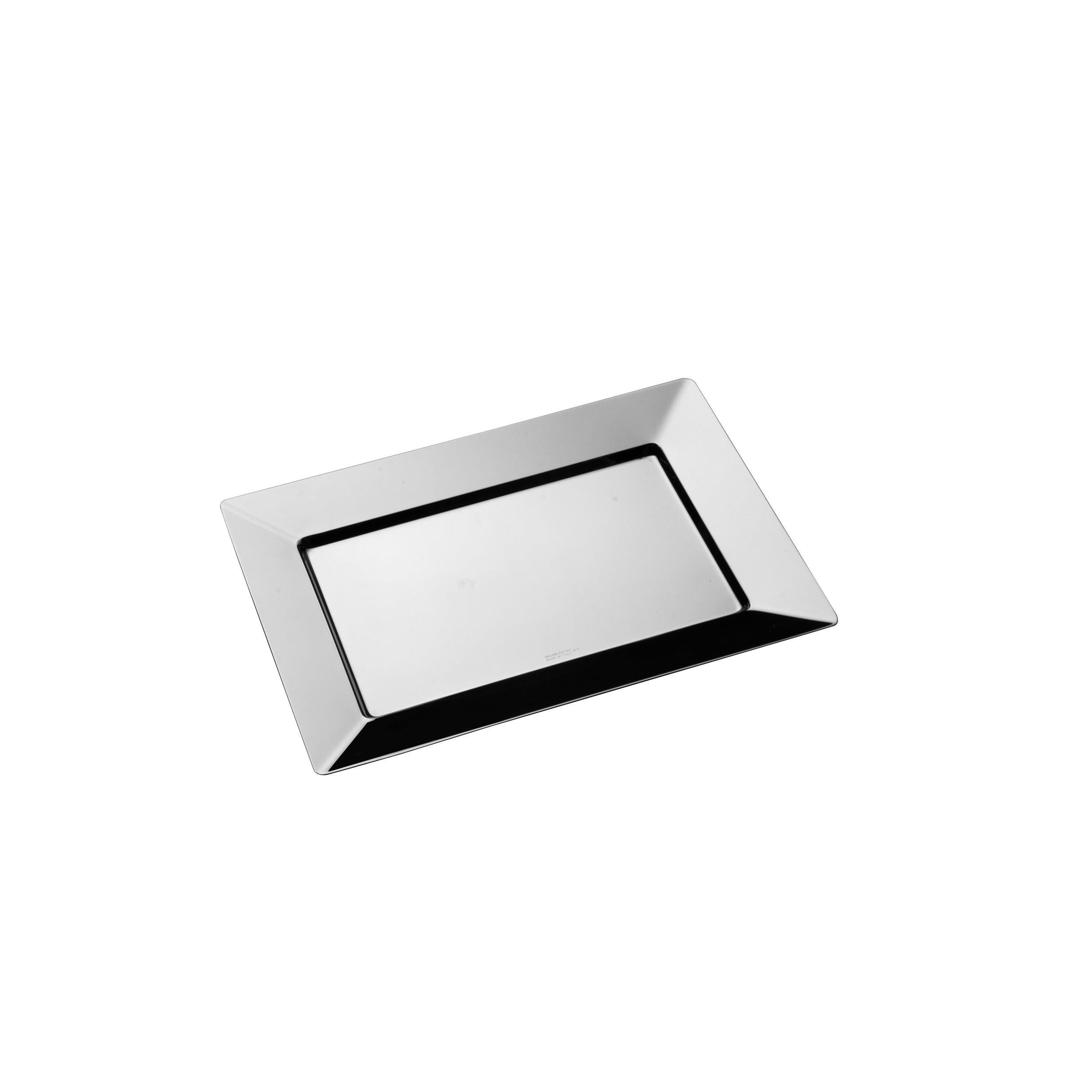 Harmony Tray 18/10 stainless steel 11.8" x 9.8"-Casa Bugatti USA