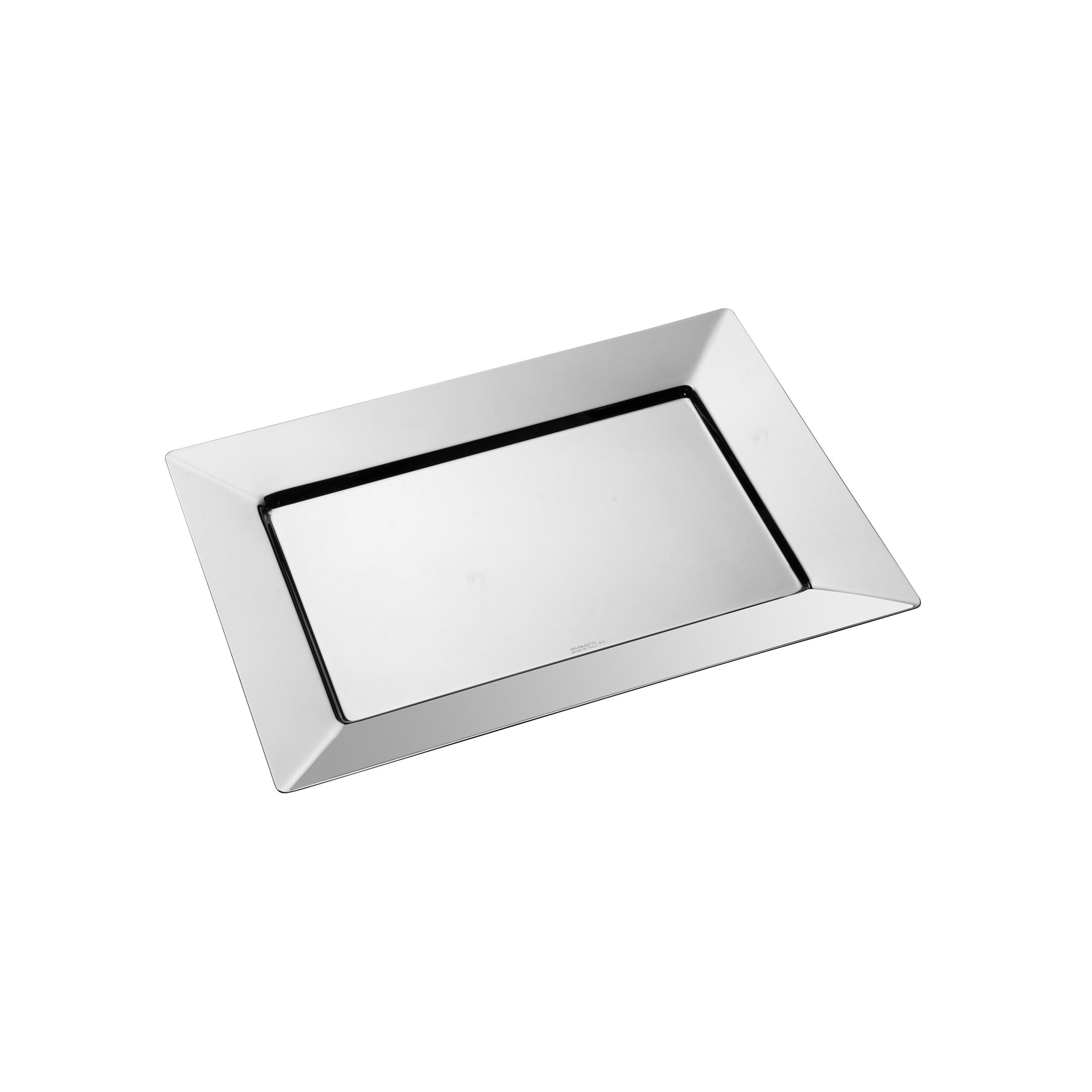 Harmony Tray 18/10 stainless steel 17"x12" (43x31cm)-Casa Bugatti USA