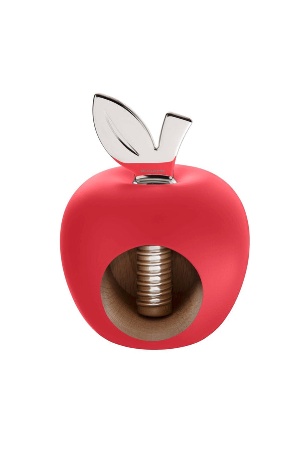 EDEN apple Nut Cracker red matte, silver leaf-Casa Bugatti USA