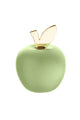 EDEN apple Nut Cracker olive green matte, gold leaf