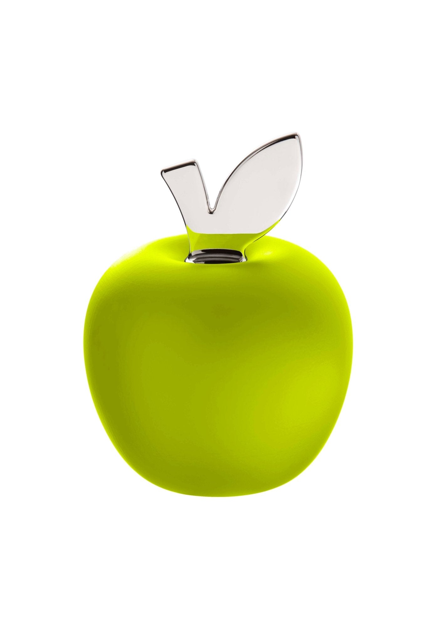 EDEN apple Nut Cracker apple green matte, silver leaf-Casa Bugatti USA