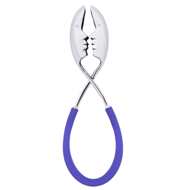 Bugatti Kiss Salad Tongs - Kiss Blue-Casa Bugatti USA