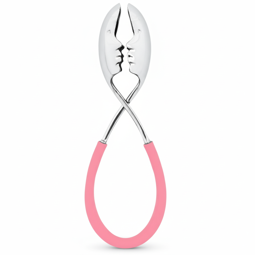Bugatti Kiss Salad Tongs - Kiss PINK-Casa Bugatti USA