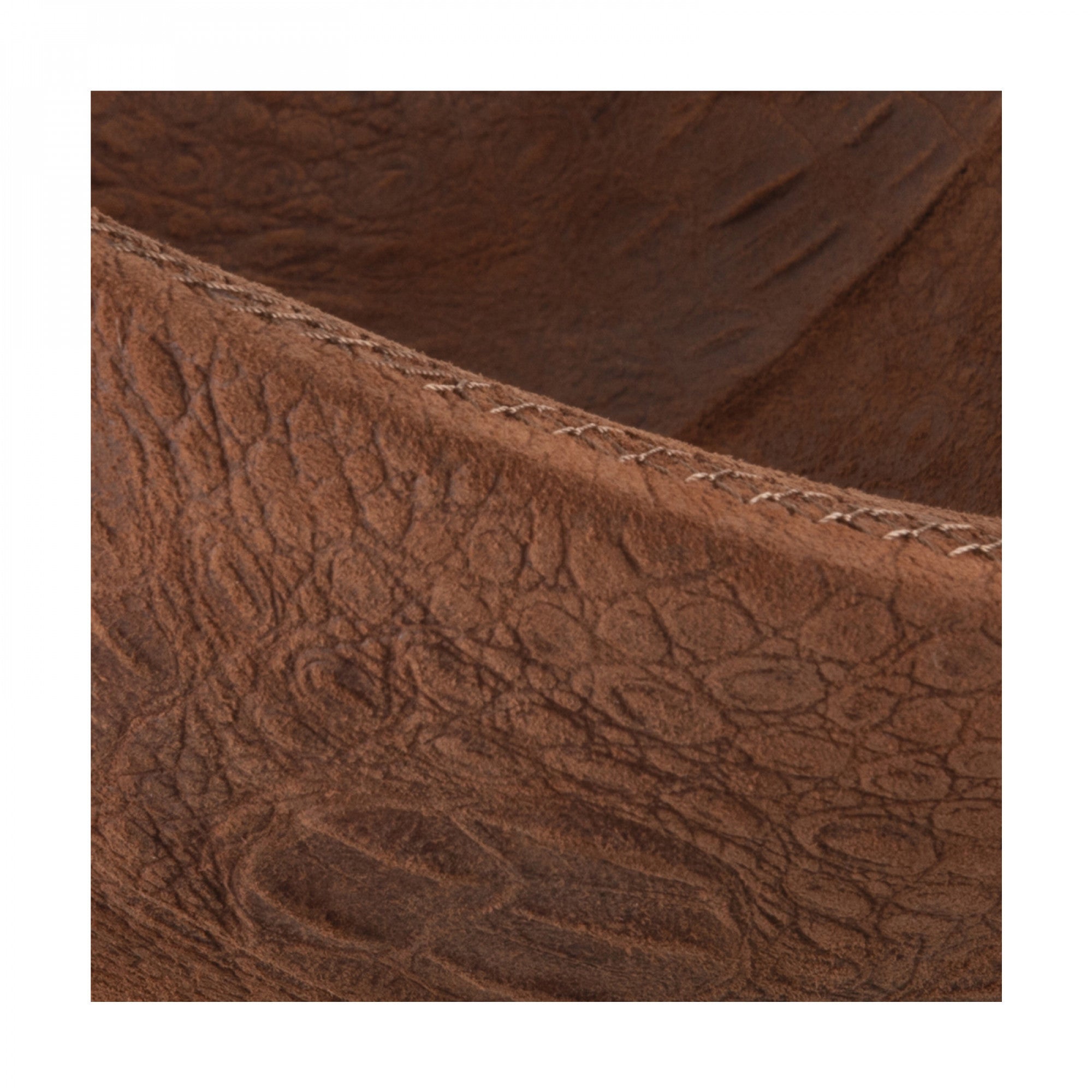 Ninna Nanna center piece in leather cognac colour-Casa Bugatti USA