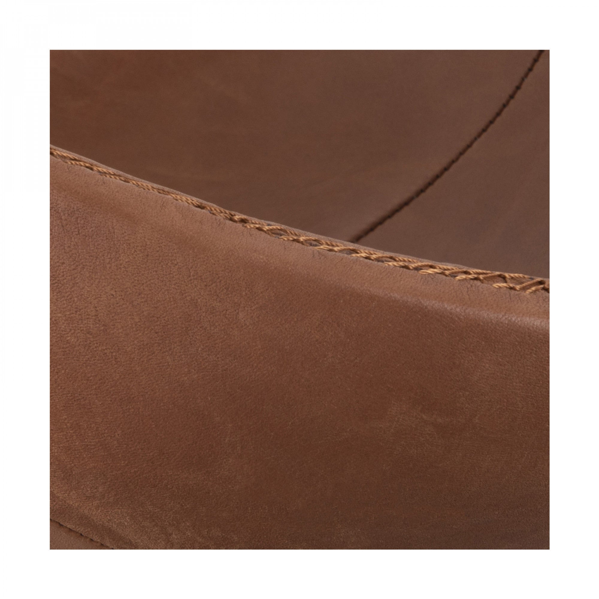 Ninna Nanna center piece in leather cognac colour-Casa Bugatti USA