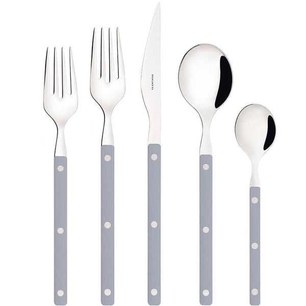 Allegra 5 Piece Place Setting - Gray
