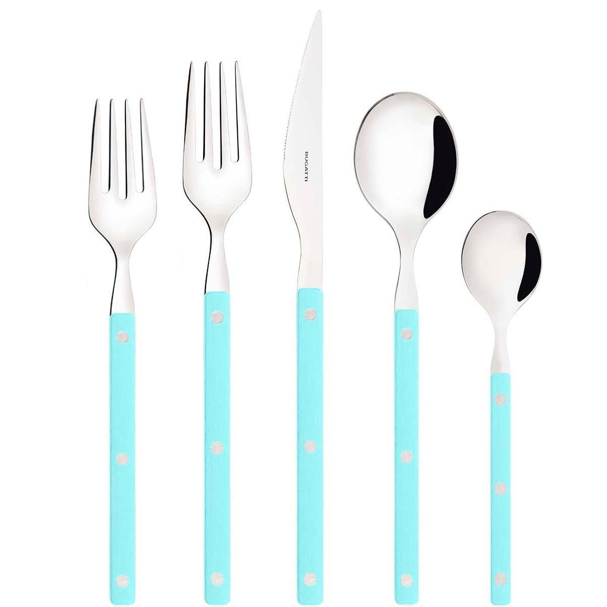 Allegra 5 Piece Place Setting acqua marina