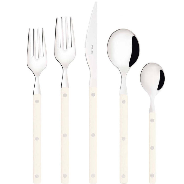 Allegra 5 Piece Place Setting - Ivory
