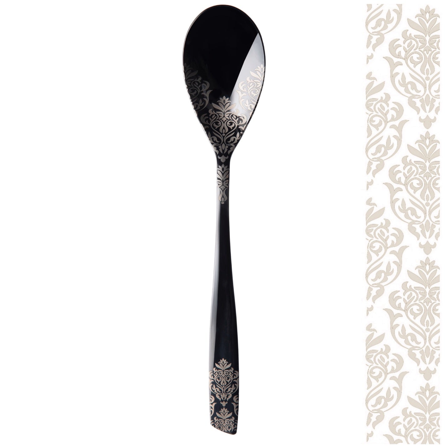 Riviera Black Devorè 2 Piece Serving Set