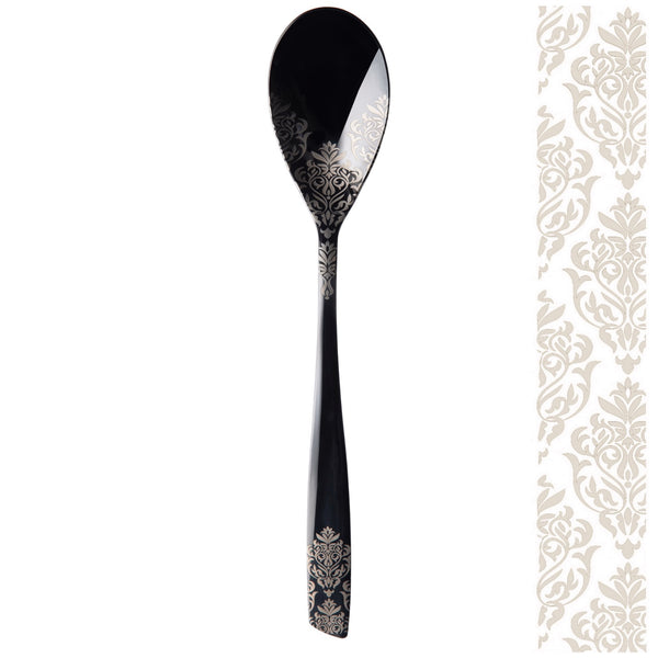 Riviera Black Devorè Serving Spoon