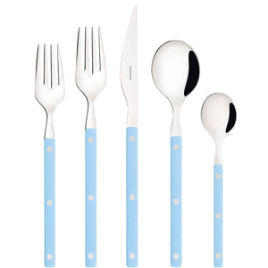 Allegra 5 Piece Place Setting light blue