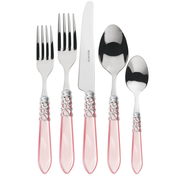 Melodia Brilliant 5 piece place setting - Pink