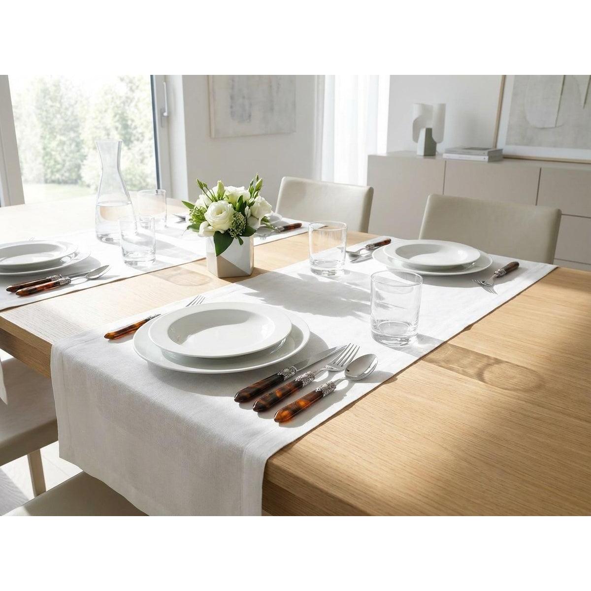 Oxford Antique 5 piece place setting, Tortoise Shell — Casa Bugatti