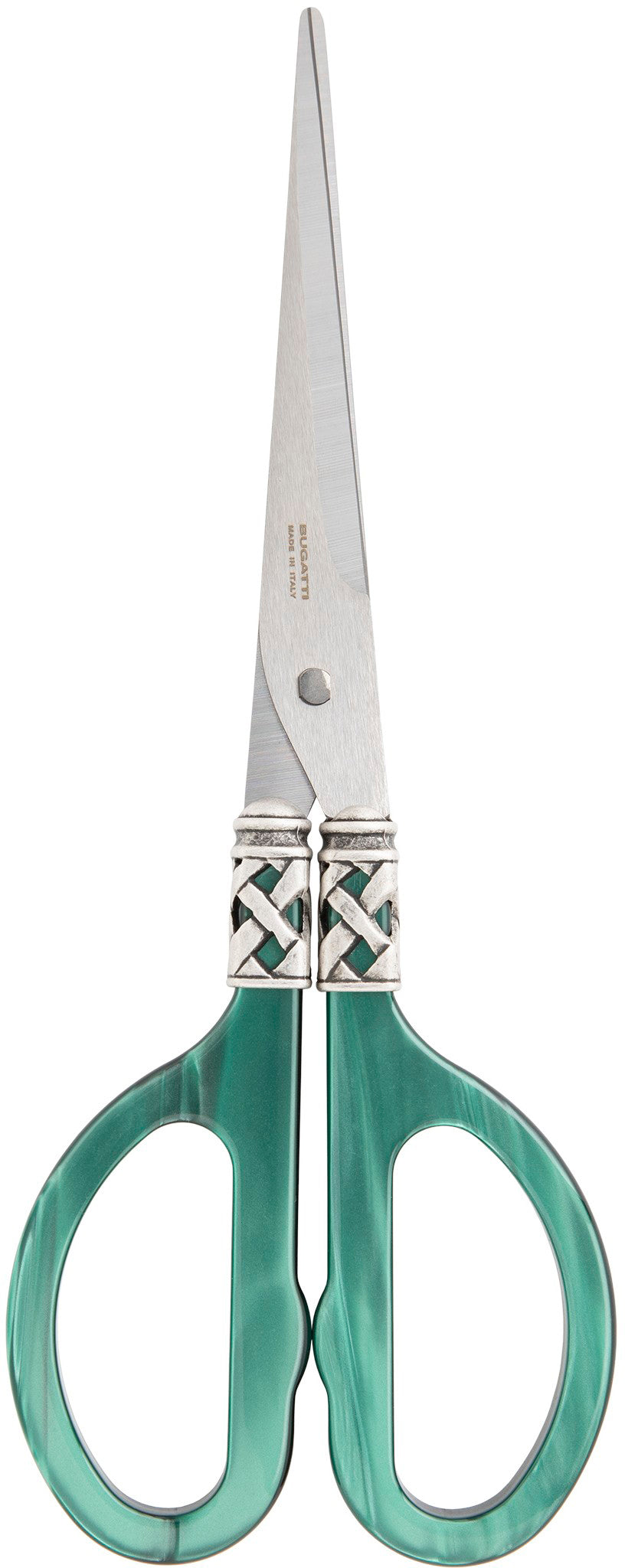 Aladdin Antique Kitchen Shears / Scissors - Green