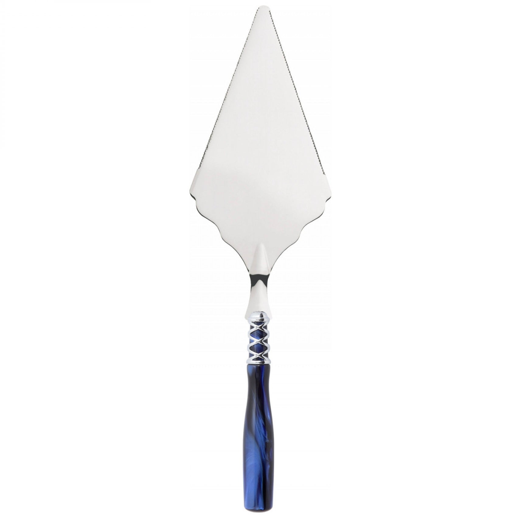 Arianna Large Cake Server Serrated Serrated royal blue