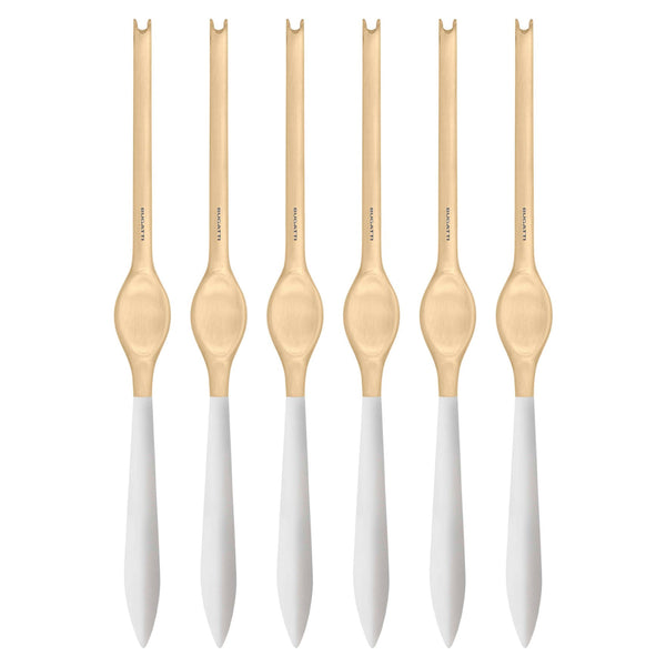 Ares Gold Lobster Pick Set - White-Casa Bugatti USA