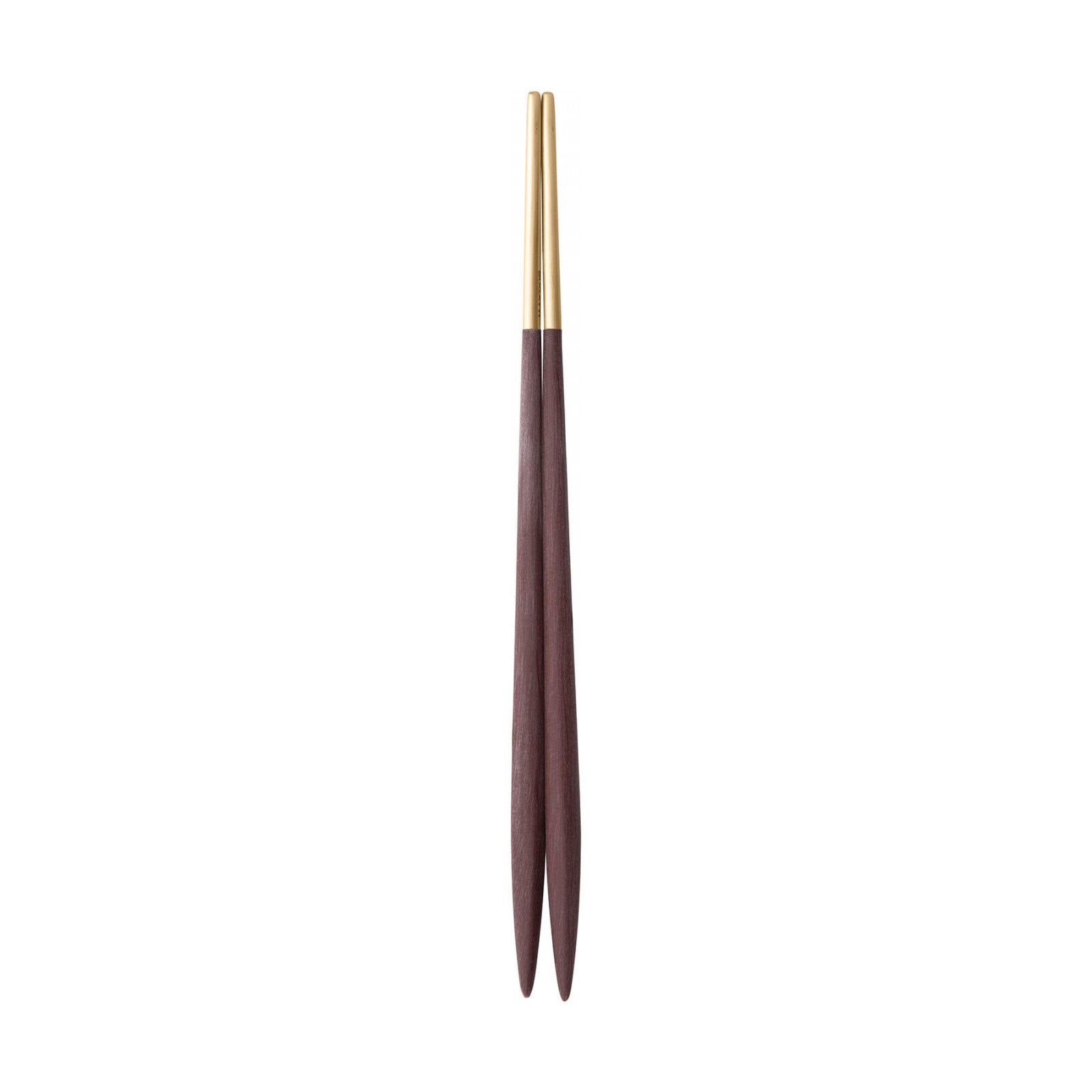 Ares Gold Chopsticks Set - Brown