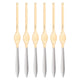 Ares Gold Lobster Pick Set - Ivory