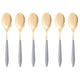 Ares Gold Gourmet Spoon Set - Gray