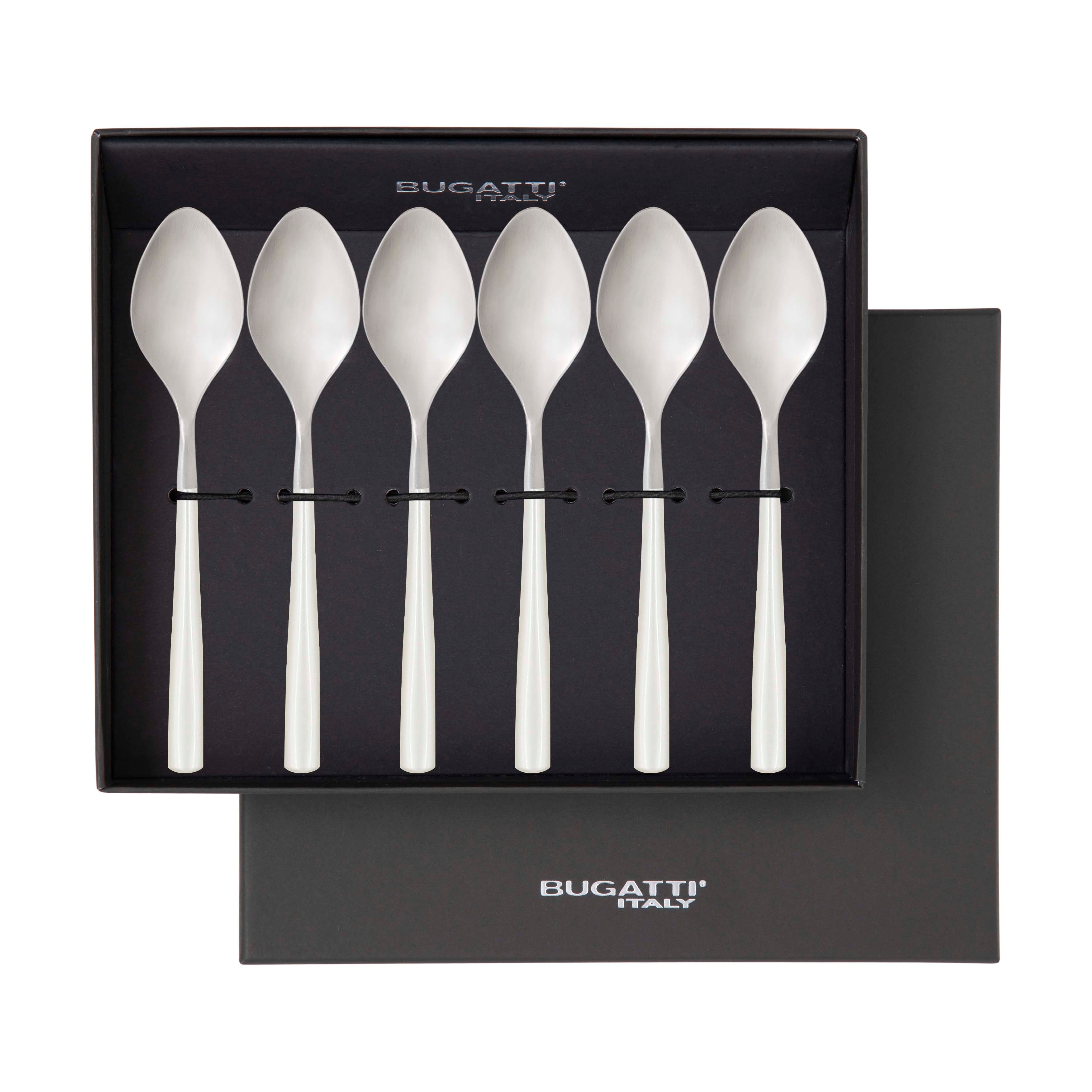 Athena Coffee Spoon Set - Ivory Pearl