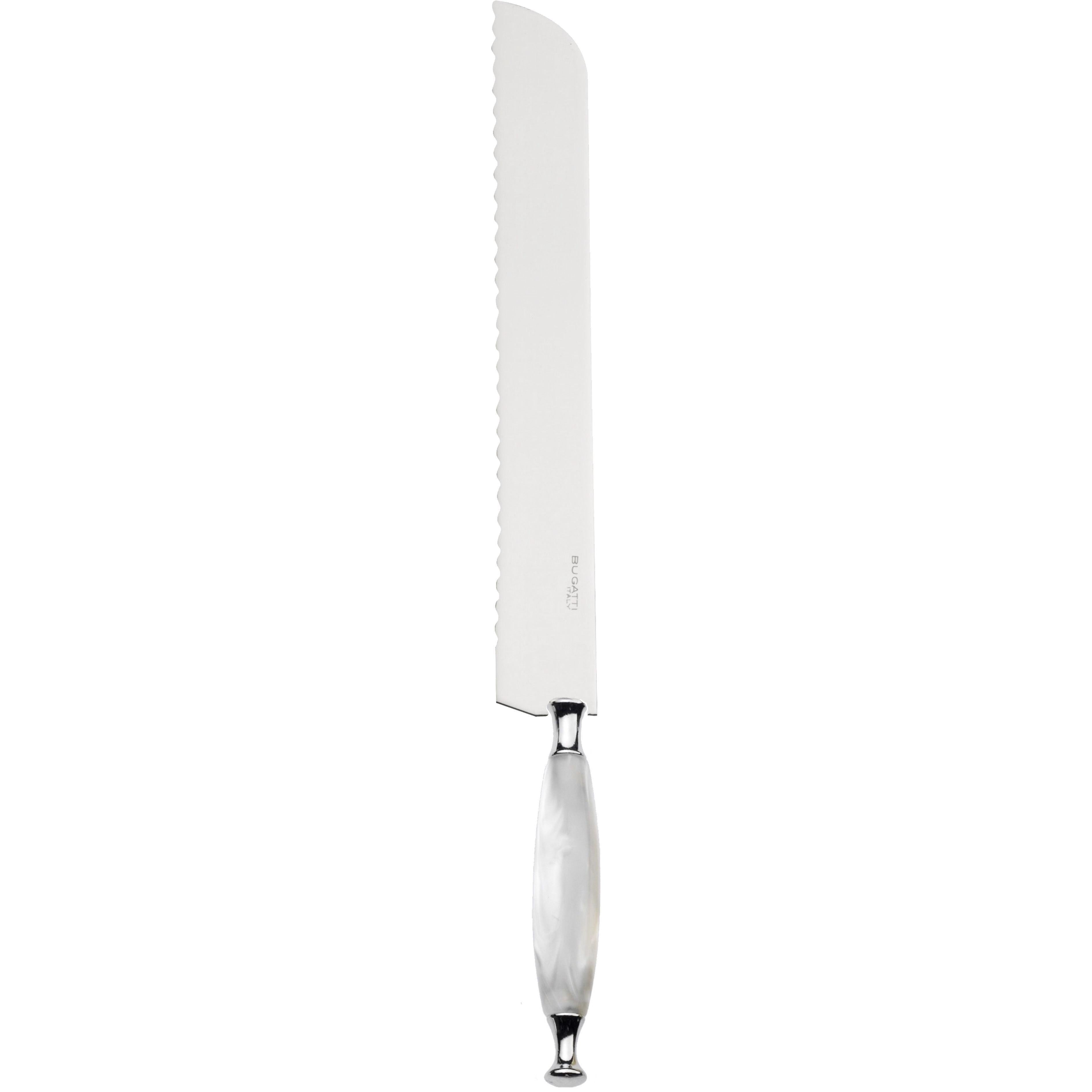 Country Bread Knife - white