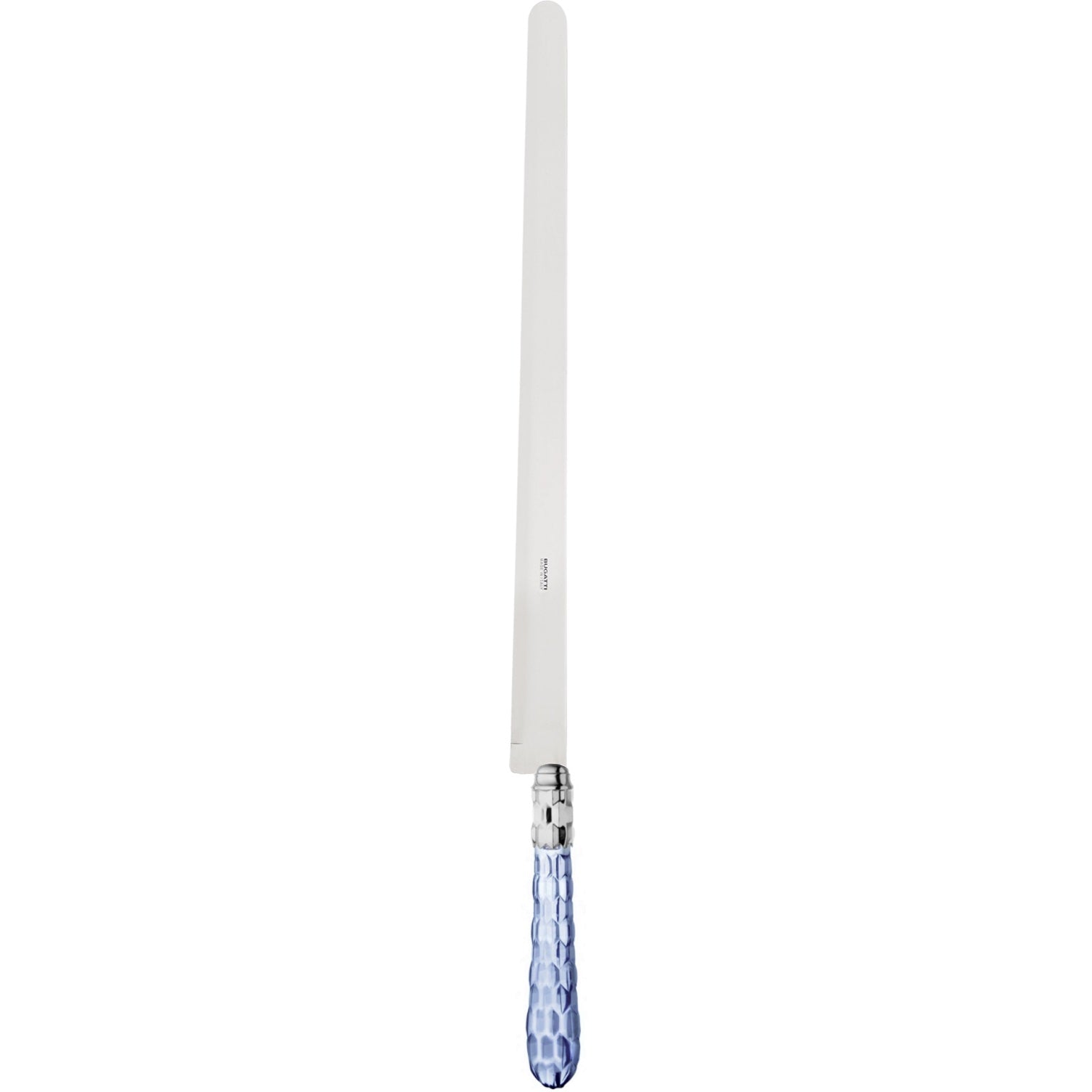 Cristallo Brilliant Ham Knife 40 cm (15.75 inch) - Blue Clear