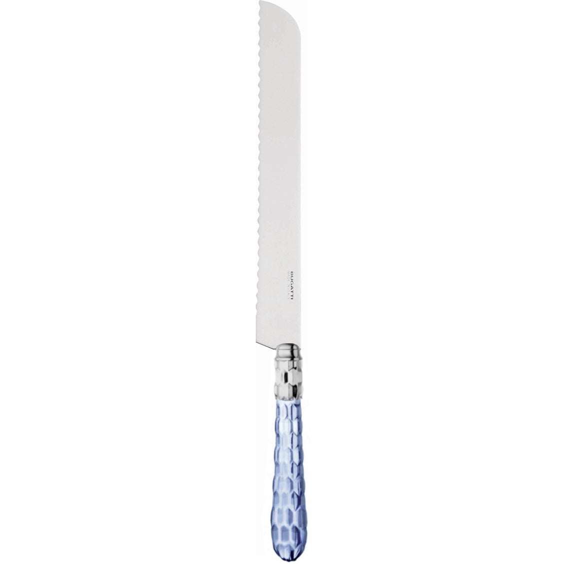 Cristallo Brilliant Bread Knife - Blue Clear