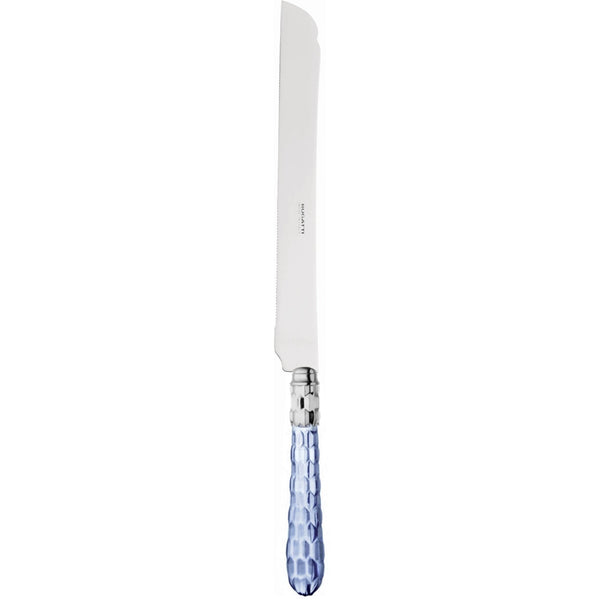 Cristallo Brilliant  Long Cake Knife 32 cm (12.60 inch) - Blue Clear